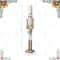 Glitzhome® 42" Gold & White Christmas Nutcracker